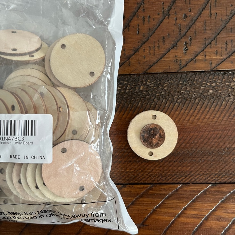 Wooden Discs - Picture 2 of 2